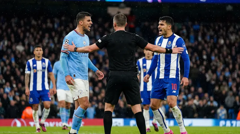 Tensions boiled over in stoppage time, resulting in yellow cards for both sides.