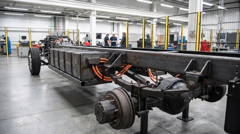 Heavy commercial vehicles possess enough sprung mass to absorb the harshness of hub motors.
