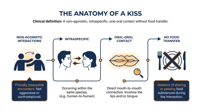 The clinical definition of kissing allowed researchers to systematically compare the behavior across multiple species.