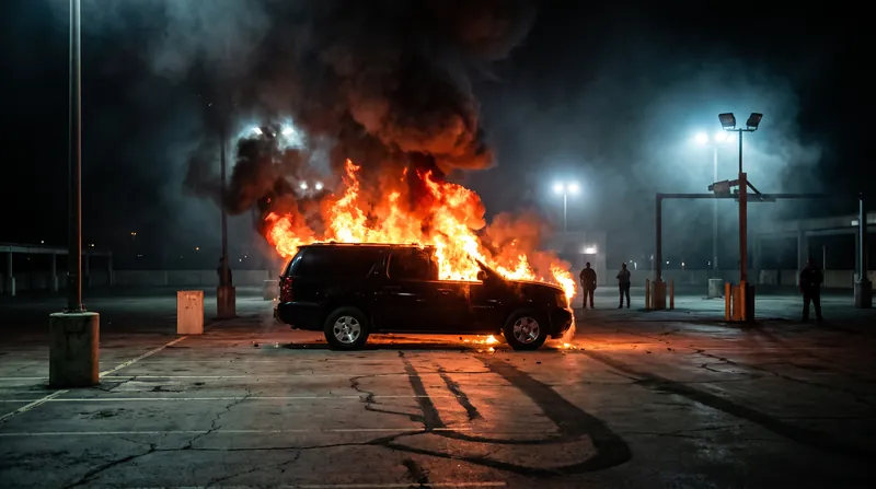 The broadcast concluded with a shocking parking lot assault by the faction 946.
