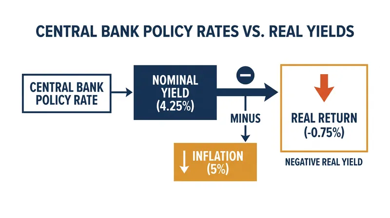 When inflation outpaces nominal yields, the mathematically safe baseline guarantees a loss of purchasing power.