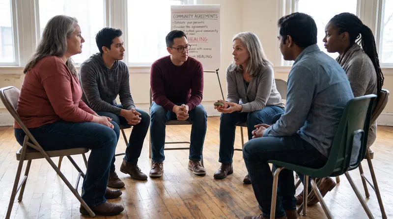 Restorative justice models bring offenders and victims together to collaboratively develop a repair plan.