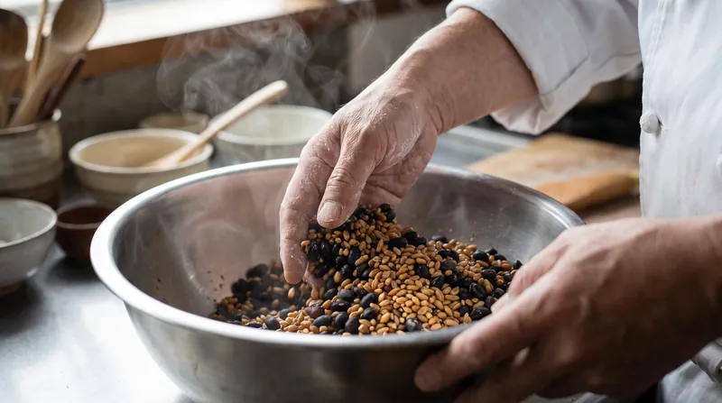 Soy sauce and miso rely on a cooler 30°C incubation to maximize protease, breaking down the dense proteins in soybeans.