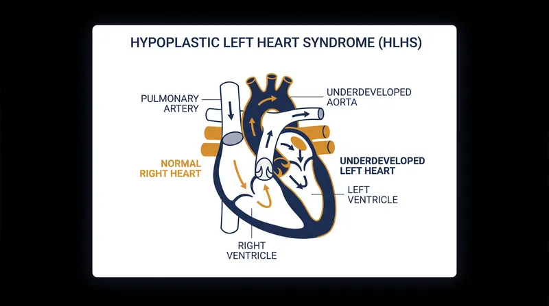Hypoplastic Left Heart Syndrome (HLHS) requires a series of three highly specialized open-heart surgeries to reroute blood flow.