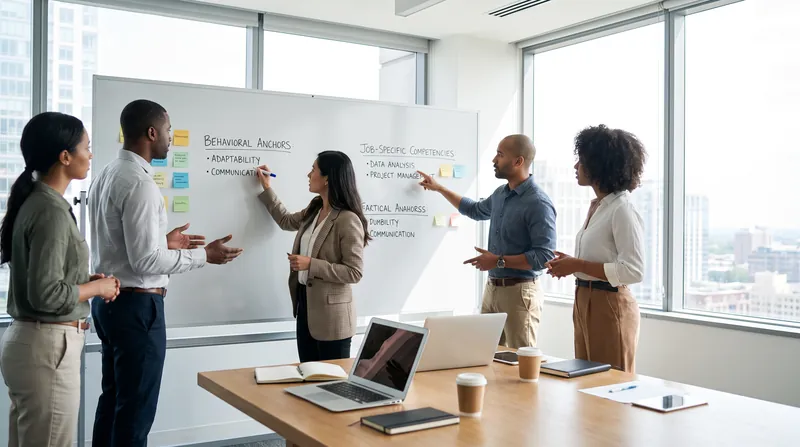 The foundation of a structured interview is a rigorous job analysis that identifies the specific competencies required for the role.