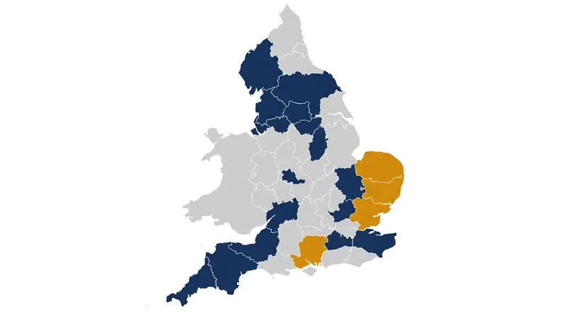 Decisions in four counties have been formally withdrawn, while plans in 16 other areas are paused.