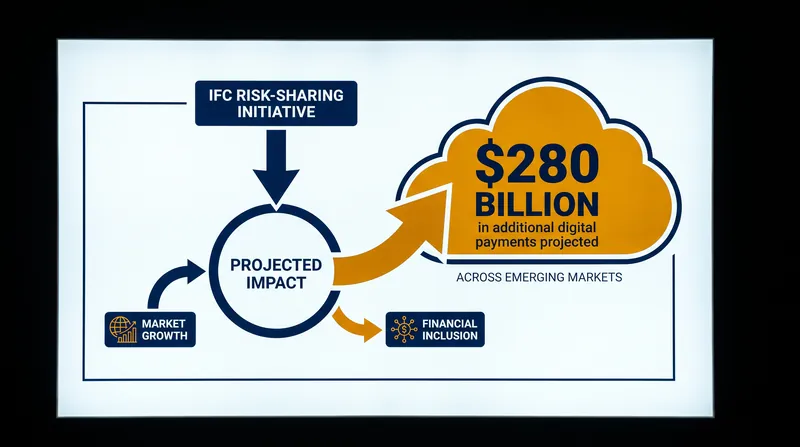 Projected downstream impact of the IFC's $700 million risk-sharing umbrella.