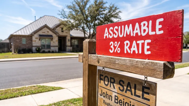 Sellers with government-backed loans are increasingly marketing their low interest rates as a premium property feature.