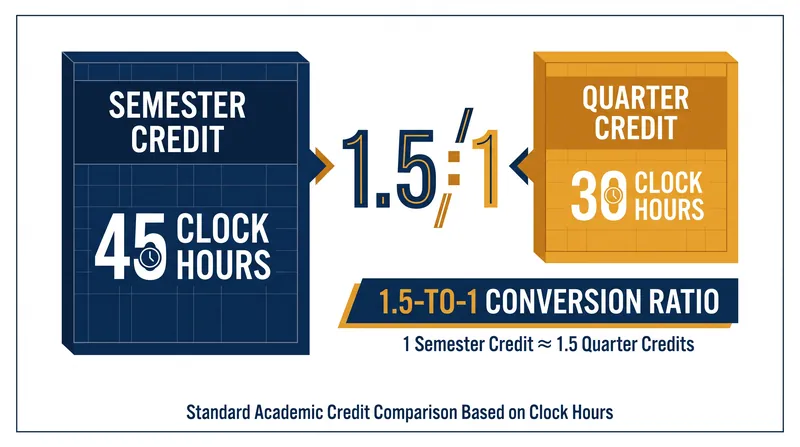 The 1.5-to-1 ratio is derived directly from the 45-to-30 clock hour requirement.