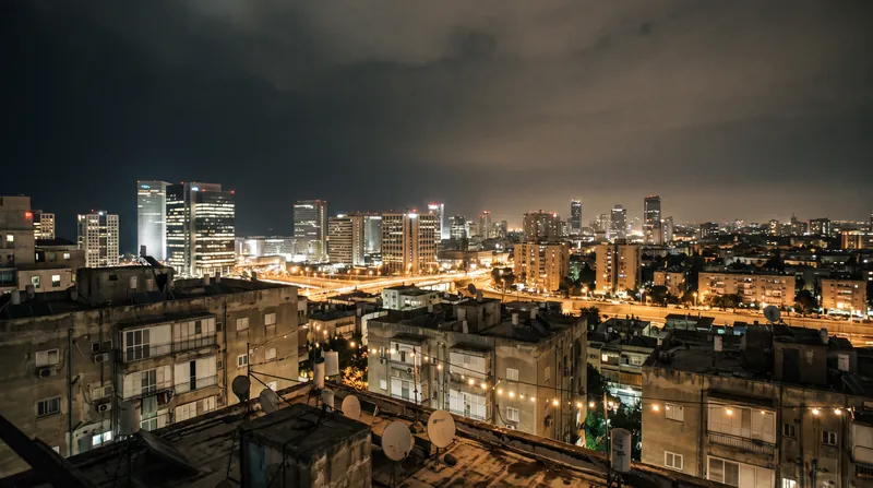 The filmmakers conducted interviews with military insiders on rooftops in Tel Aviv to maintain their anonymity.