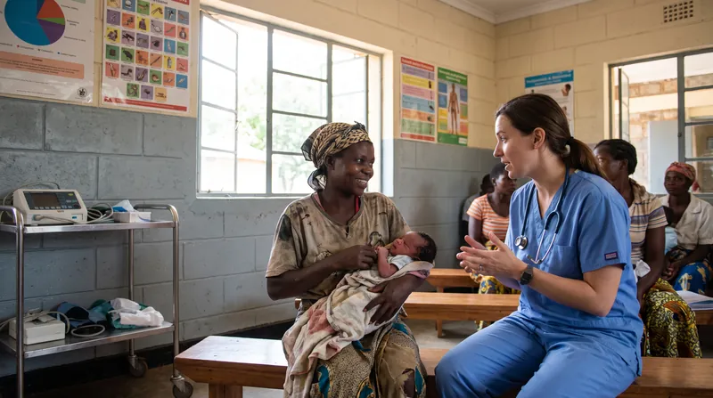 Maternal vaccination protects infants during their first six months of life by transferring antibodies before birth.