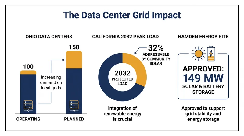 Regional grids are facing aggressive capacity projections driven by artificial intelligence infrastructure.