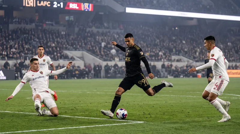 LAFC relentlessly pressured the New York defense throughout the second half.