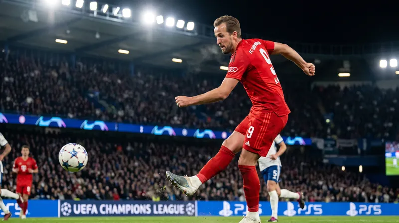 Harry Kane netted 14 Champions League goals for Bayern Munich last season, finishing second only to Kylian Mbappé.