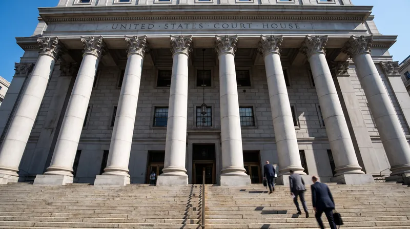 The lawsuit was filed in the U.S. District Court for the District of Columbia, setting up a clash over federal election law.