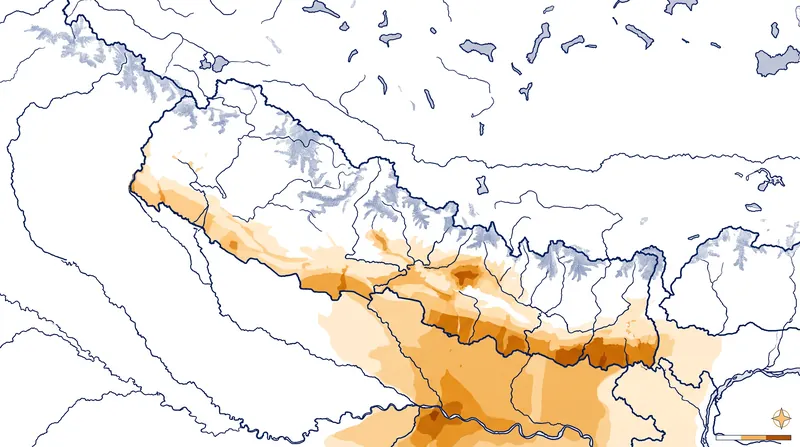 Millions of residents across the Hindu Kush Himalaya region live in the direct path of potential high-altitude ice failures.