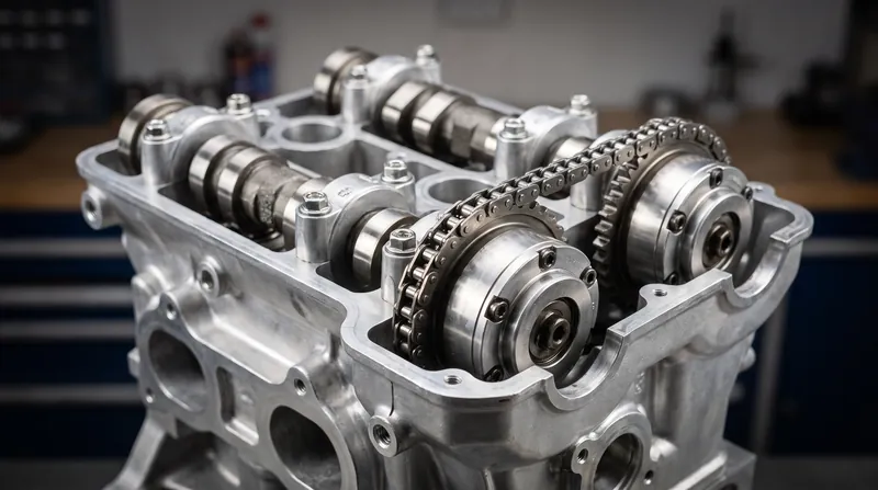 Variable valve timing systems use hydraulic phasers to physically alter camshaft position while the engine is running.
