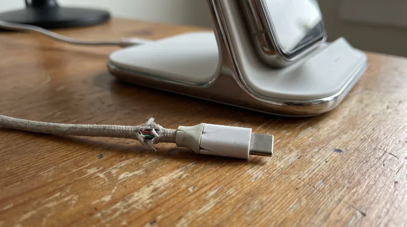 While less efficient, wireless chargers bypass the mechanical wear and tear that eventually destroys physical ports and cables.