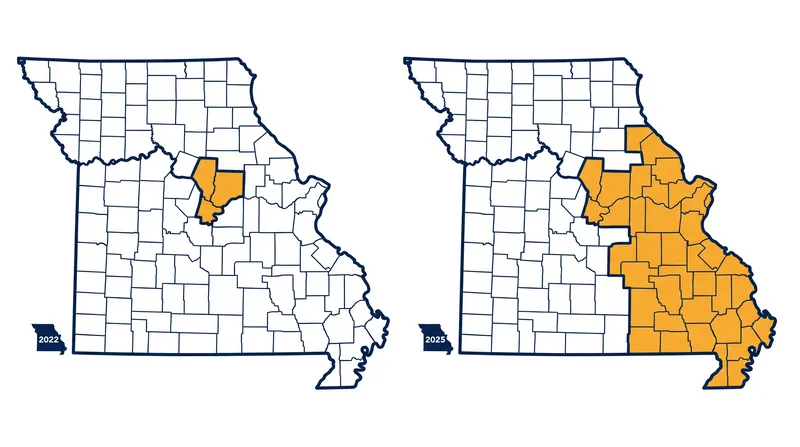 The proposed 2025 map would have shifted 59 percent of the 5th District's voters.