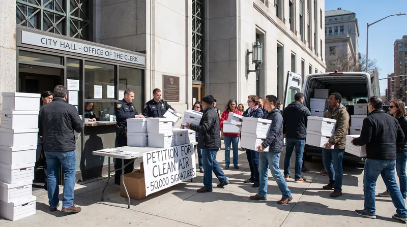 Organizers submitted over 305,000 signatures in December 2025 to trigger the veto referendum.