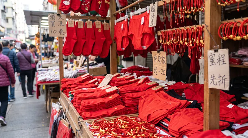 Wearing red is a traditional safeguard during Ben Ming Nian, the Zodiac year of one's birth.