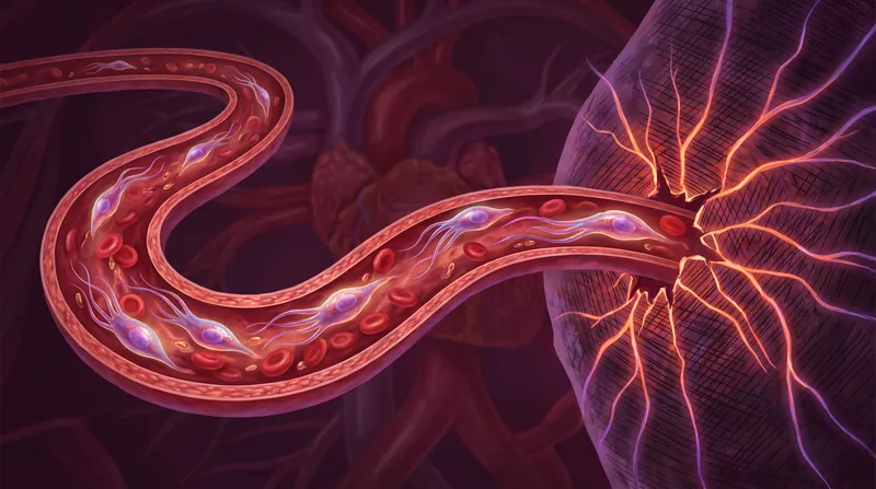 The drug acts as a systemic distress signal, directing bone marrow stem cells to accumulate at the site of damaged tissue.