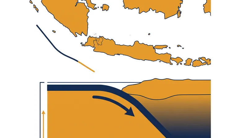 The earthquake occurred 368 kilometers beneath the Java Sea, caused by intraslab activity within the subducting Indo-Australian Plate.