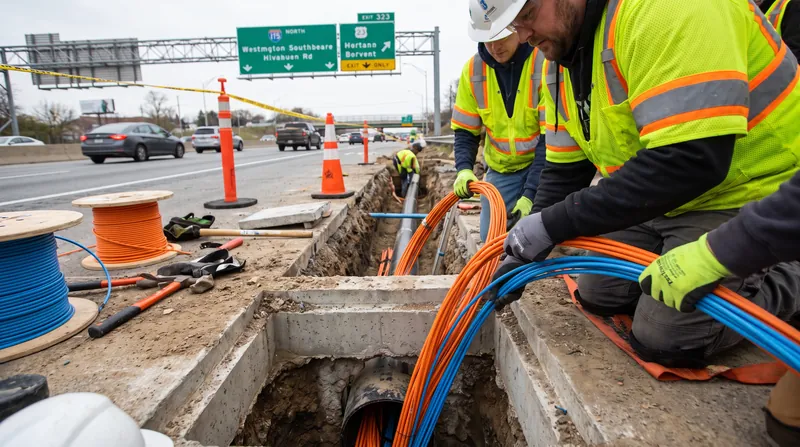 Private corridor managers would assume responsibility for the design, construction, and maintenance of the utilities installed along the rights-of-way.