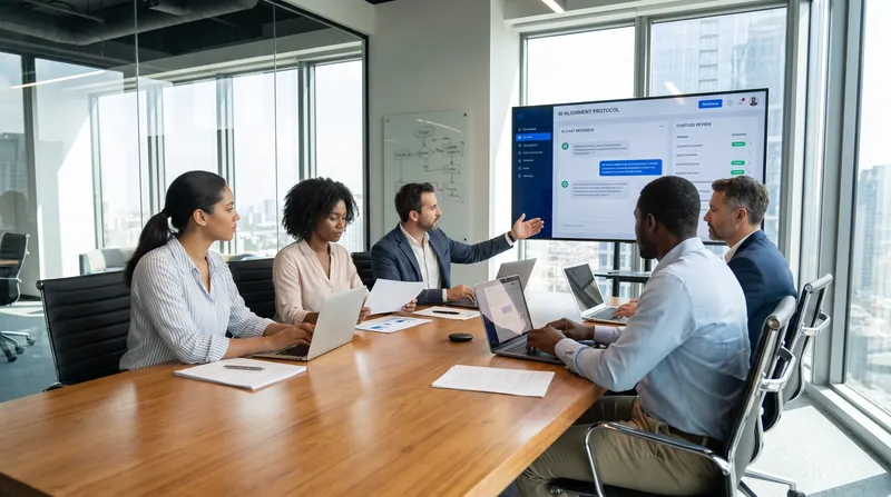 Enterprise alignment requires continuous human oversight to update the Reward Model as corporate policies evolve.