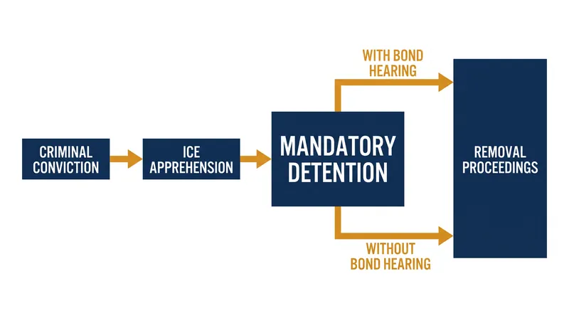 How Section 1226(c) mandates immigration detention during removal proceedings.