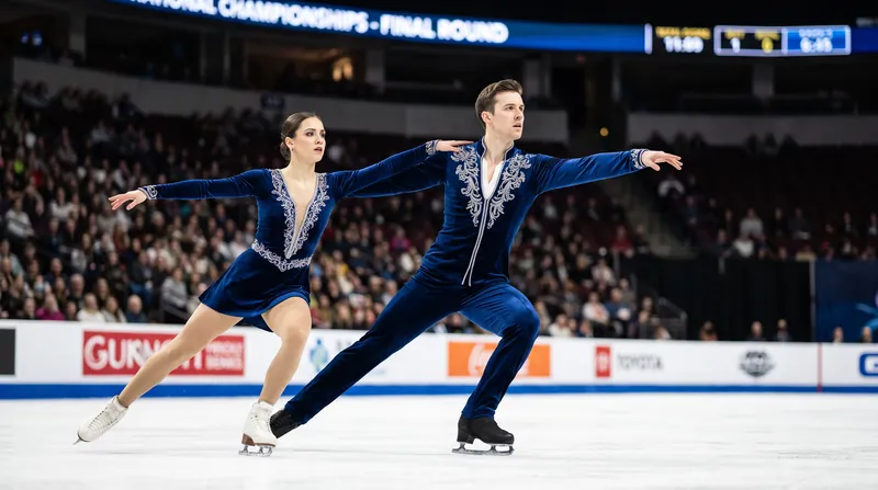 The tight clustering of scores sets up a high-stakes free skate to determine the podium.