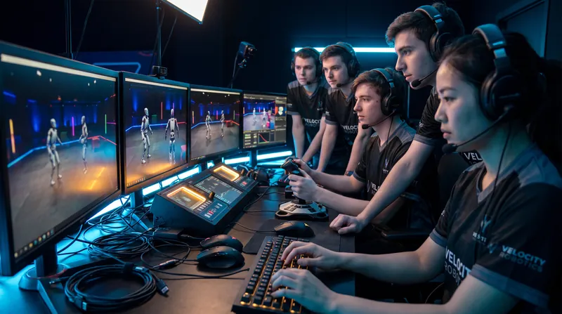 CyberHero teams are divided into builders, coders, and drivers who make live tactical decisions during the matches.