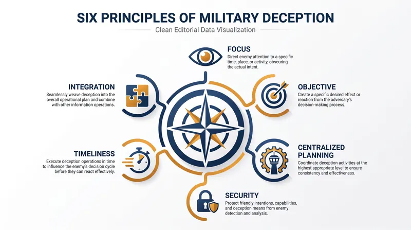 The six core principles defined by U.S. Joint Publication 3-13.4.