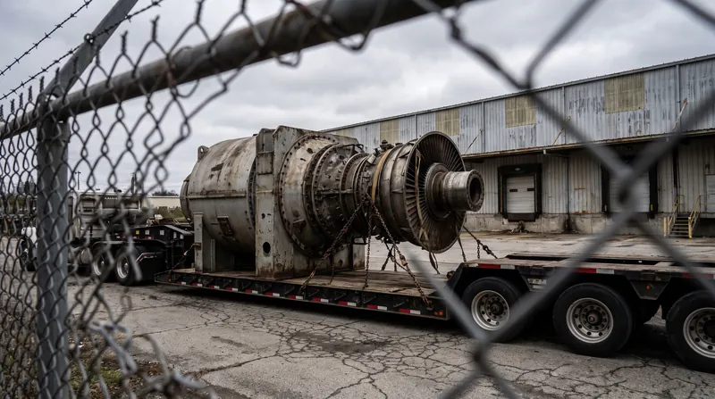 Before the battery array was completed, the facility relied on temporary gas turbines that drew environmental backlash.