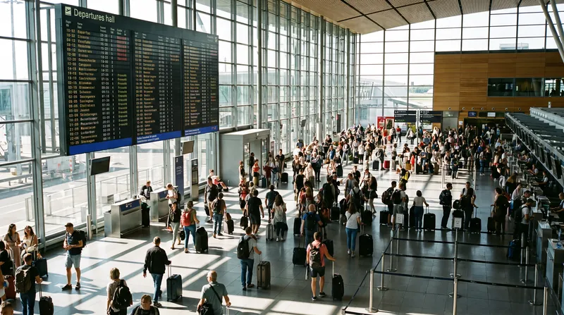 The intermodal partnership allows travelers to book their train journey and onward flight on a single ticket.