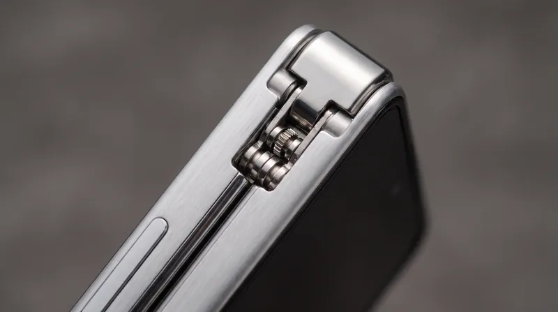 The physical degradation of early foldable hinges often aligns with the expiration of their software support.