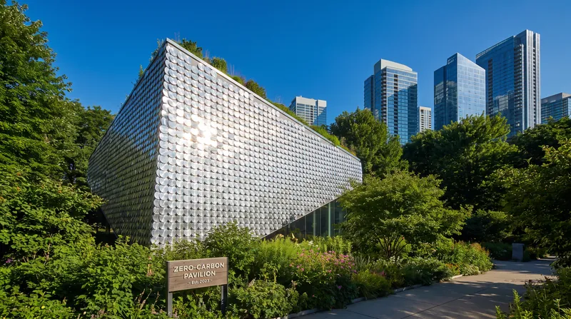 Zero-carbon engineering and recycled materials were dominant themes among the 2026 winning installations.