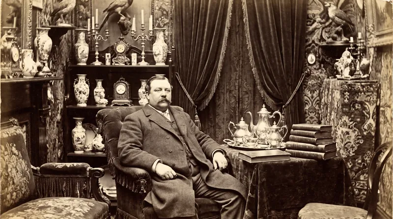Thorstein Veblen first observed the mechanics of conspicuous consumption during the Gilded Age.