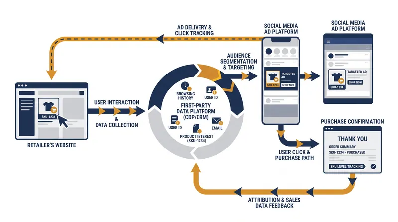 How SKU-level attribution connects social discovery directly to retail conversion.