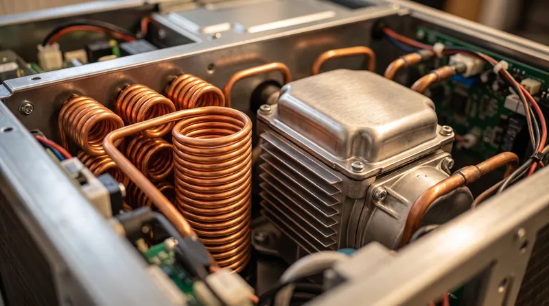 Variable-speed inverter compressors allow modern heat pumps to adjust their output to match the exact heating load of a building.