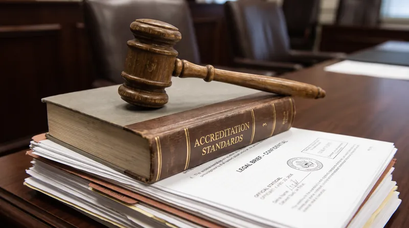 The repeal follows a Department of Education recommendation to strip the ABA of its federal accreditation authority.