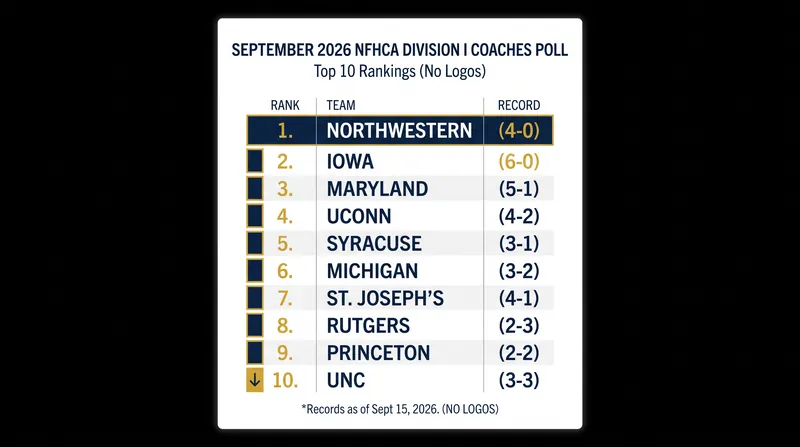 Iowa has surged to No. 2 in the national rankings following a flawless 6-0 start.