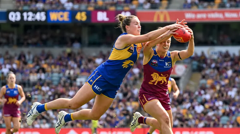 Teenage ruck Charlotte Riggs stepped up with 19 disposals and 11 hit-outs against a veteran opponent.