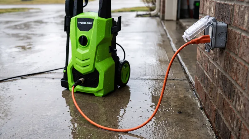 The CPSC warns that using a corded pressure washer without a built-in GFCI exposes the operator to lethal electrical currents.