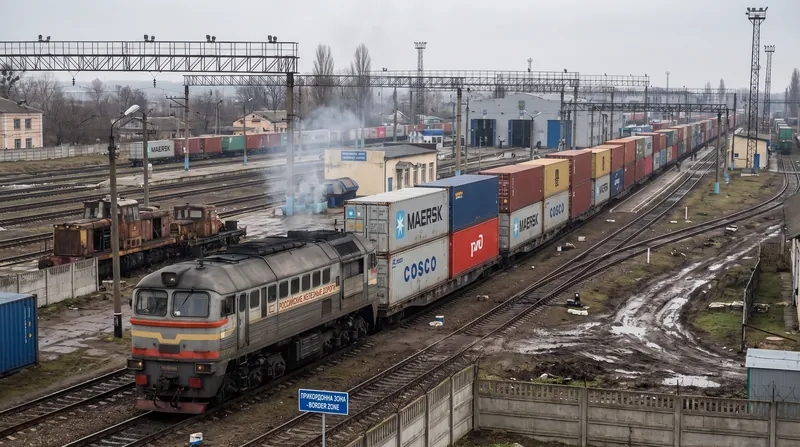 The rail network connecting Poland to Ukraine is the primary artery for inbound military and humanitarian aid.