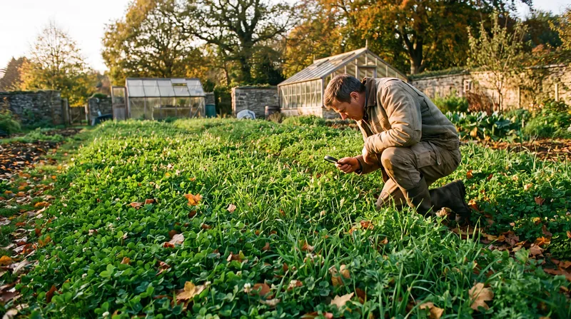 Cover crops provide a continuous supply of root exudates that feed the microbial population through the winter.