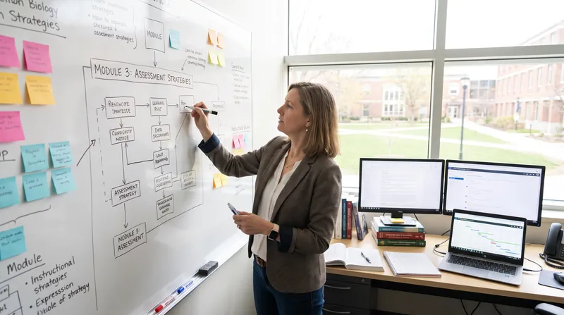 Effective online education relies on intentional instructional design rather than the passive transfer of physical lectures to a digital format.