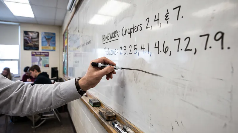 Teachers can implement interleaving by assigning a mix of current and past problems for homework.