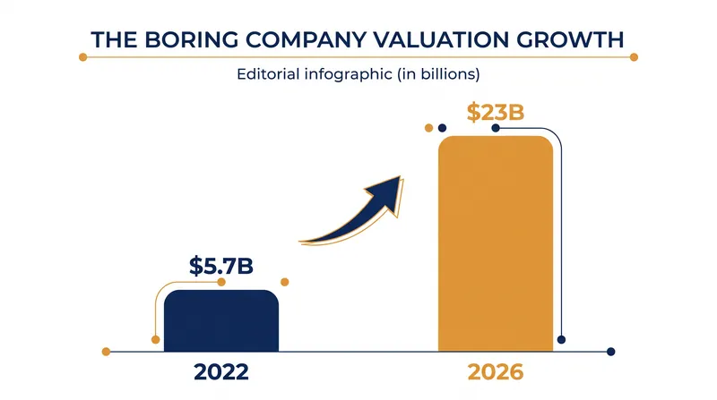 The tunneling startup's valuation quadrupled following the UAE-led Series D.