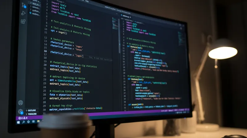 Modern text-analytics algorithms can process millions of words to quantify persuasive techniques.